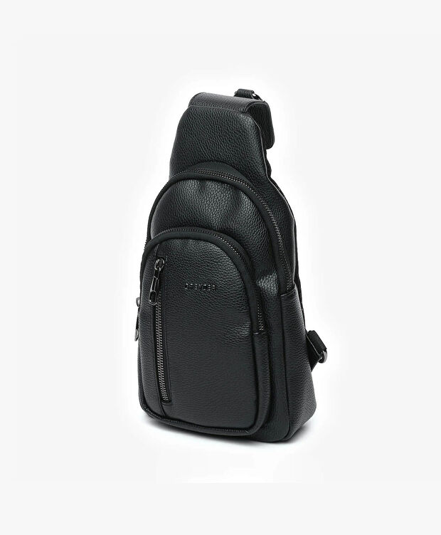 Erkek Siyah Çapraz Çanta - 3