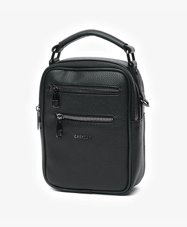 Erkek Siyah Çapraz Çanta - 3