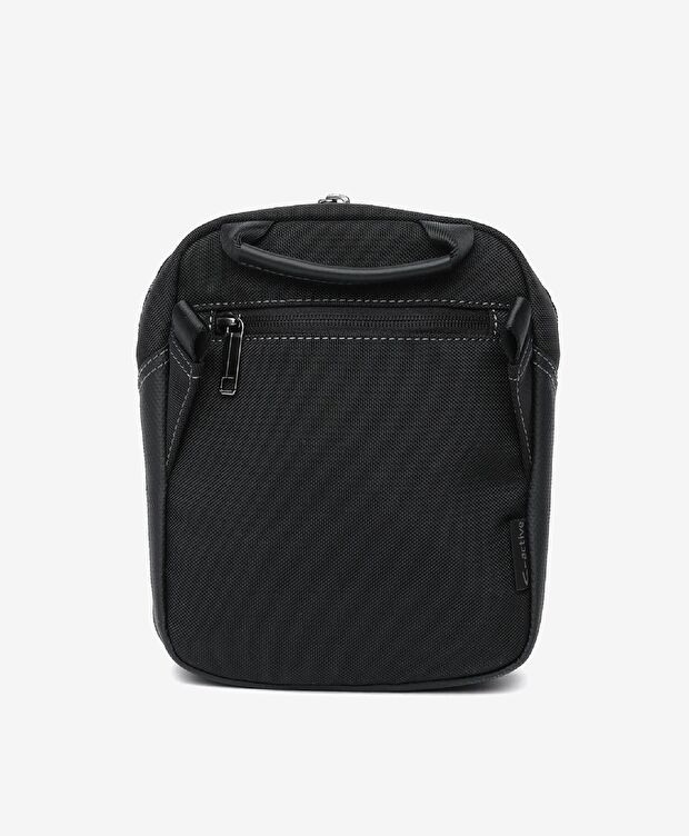 Erkek Siyah Çapraz Çanta - 4