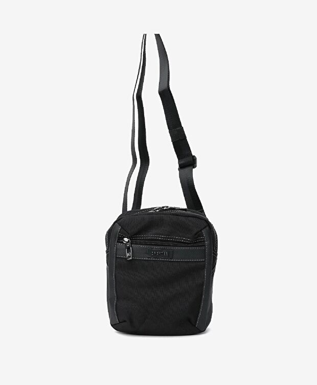 Erkek Siyah Çapraz Çanta - 5