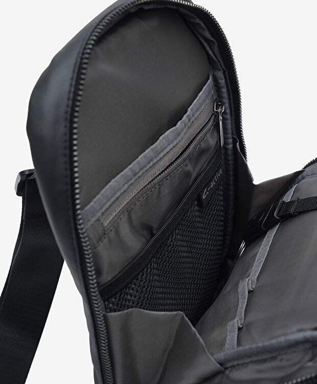 Erkek Siyah Çapraz Çanta - 4