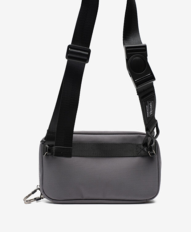 Erkek Gri Çapraz Çanta - 4