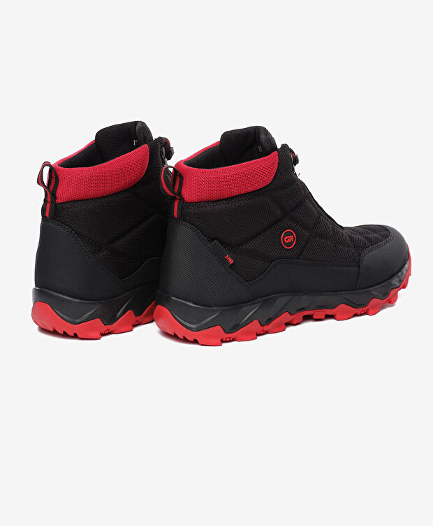 Erkek Siyah Kırmızı Su Geçirmez Outdoor Bot - 5