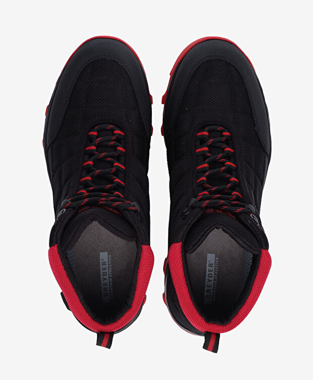 Erkek Siyah Kırmızı Su Geçirmez Outdoor Bot - 6