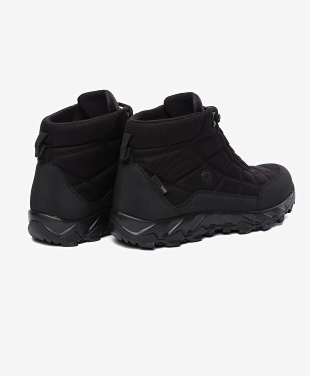 Erkek Siyah Su Geçirmez Outdoor Bot - 4