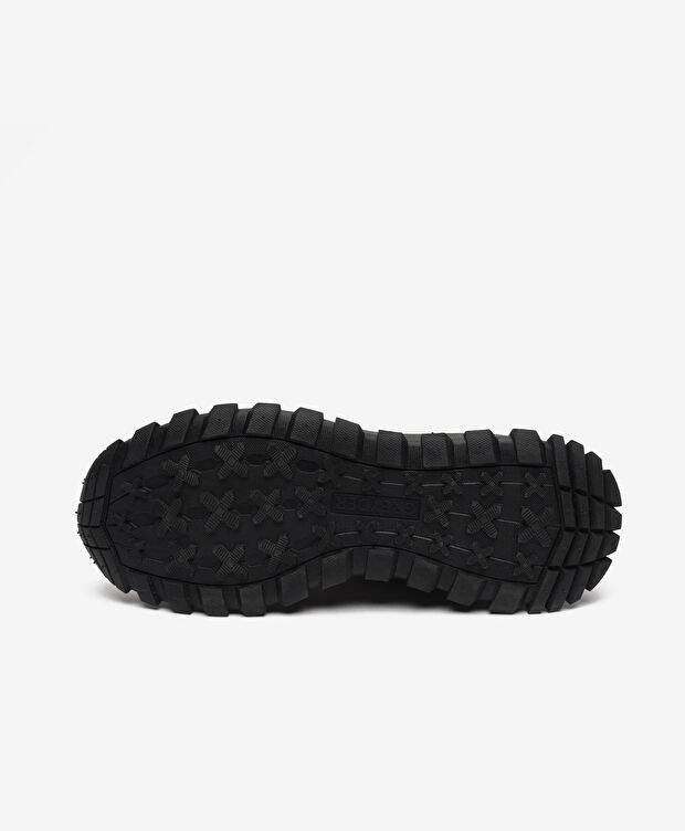 Erkek Koyu Gri Hakiki Deri Su Geçirmez Outdoor Bot - 7