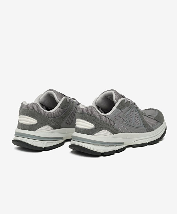 Erkek Gri Hakiki Deri Spor Ayakkabı - 4