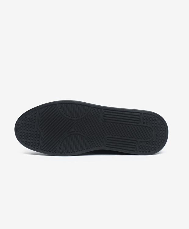 Erkek Siyah Hakiki Deri Ayakkabı - 6