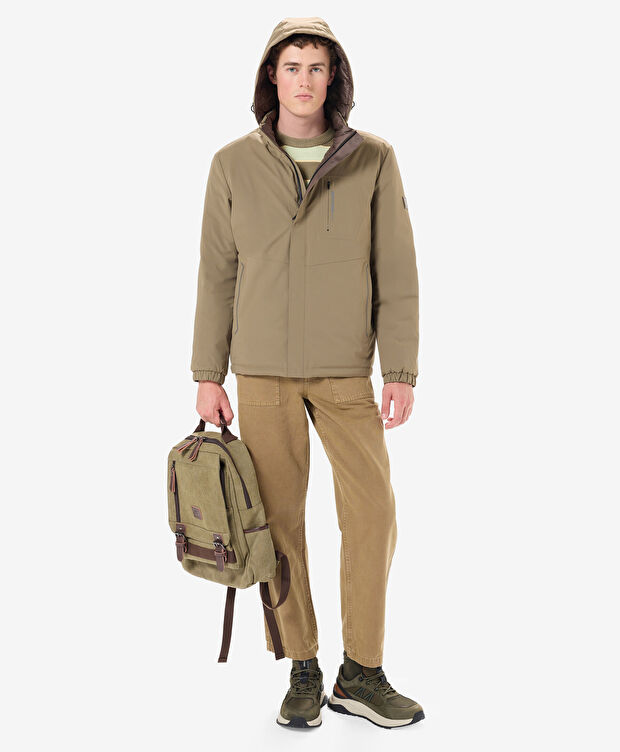 Erkek Kum Suya Dayanıklı Kaz Tüyü Mont - 4