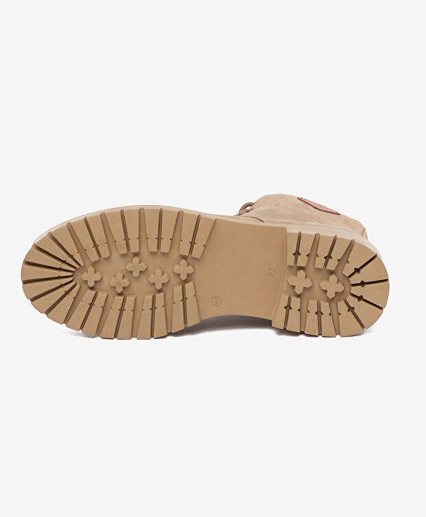 Erkek Koyu Vizon Hakiki Deri Bot - 5