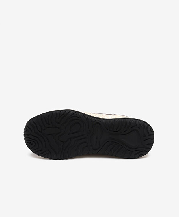 Greyder LAB Kadın Siyah Beyaz Hakiki Deri Spor Ayakkabı - 6