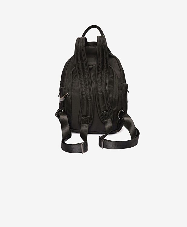 Kadın Siyah Sırt Çantası - 4