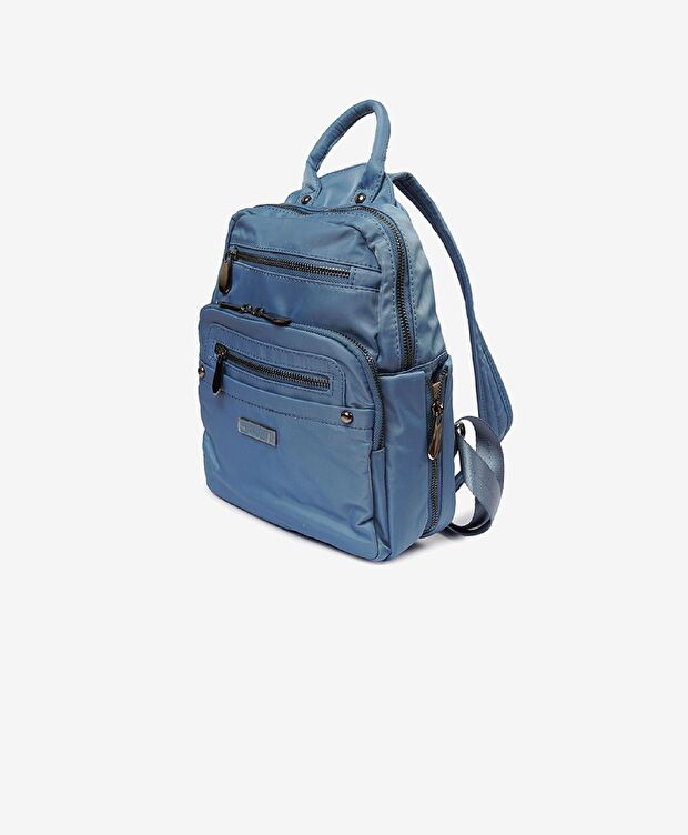 Kadın Kot Mavi Sırt Çantası - 6