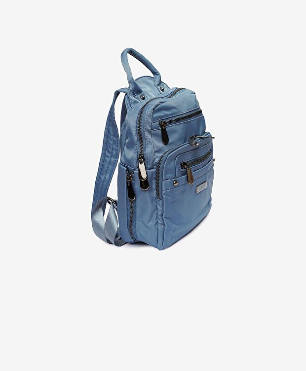 Kadın Kot Mavi Sırt Çantası - 3