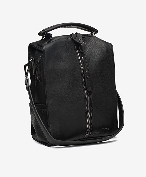 Kadın Siyah Sırt Çantası - 5