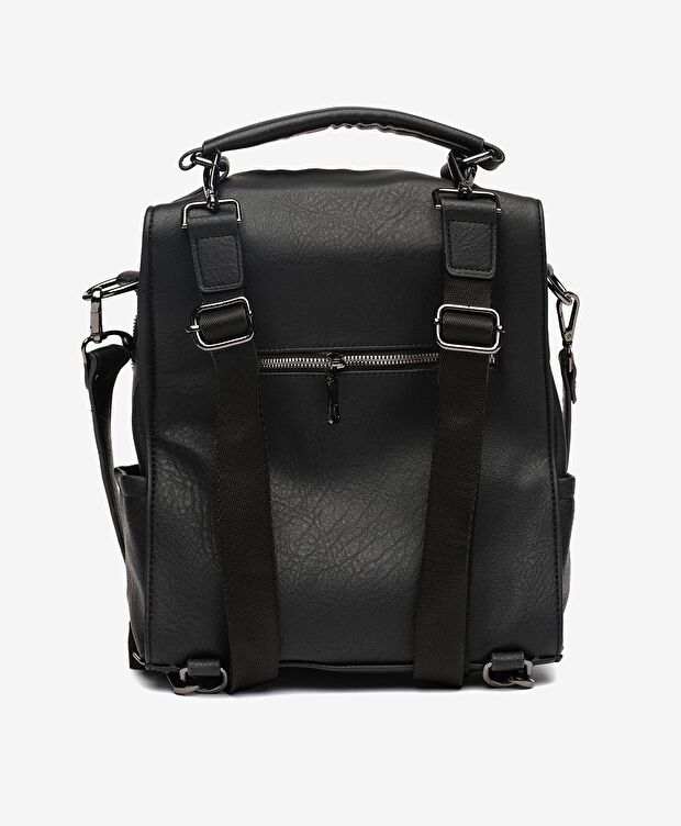 Kadın Siyah Sırt Çantası - 3