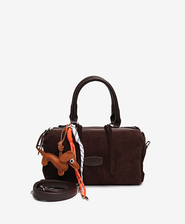 Kadın Kahverengi Hakiki Deri Çapraz Çanta - 4