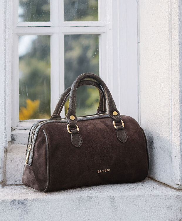 Kadın Kahverengi Hakiki Deri Çapraz Çanta - 7