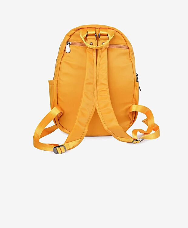 Kadın Hardal Sırt Çantası - 4