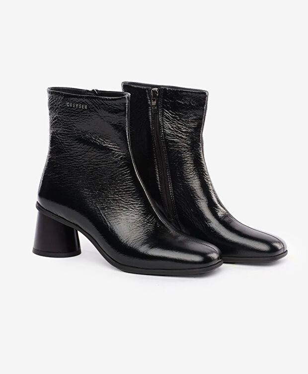 Kadın Siyah Hakiki Deri Bot - 3