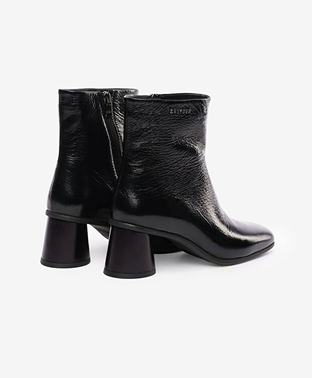 Kadın Siyah Hakiki Deri Bot - 4