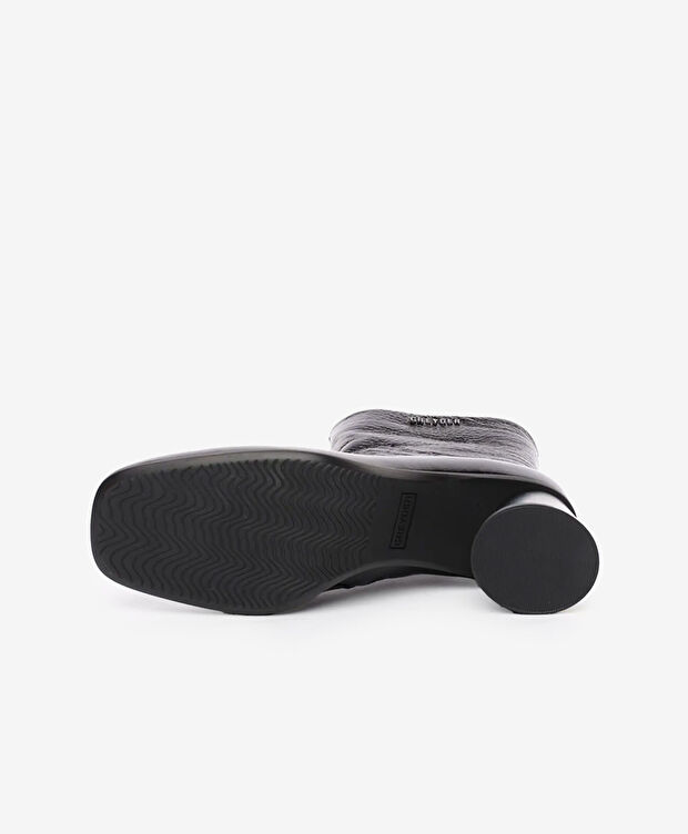 Kadın Siyah Hakiki Deri Bot - 5