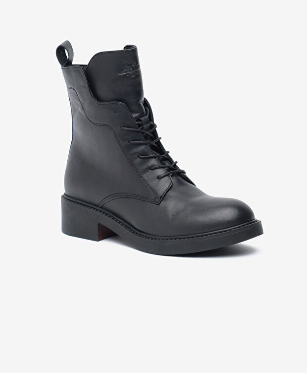 Kadın Siyah Hakiki Deri Bot - 2