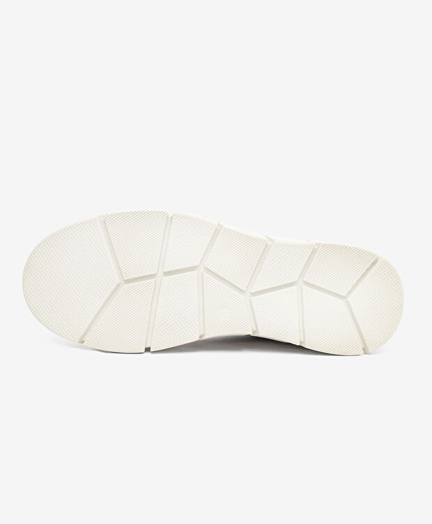 Kadın Ekru Hakiki Deri Ayakkabı - 6