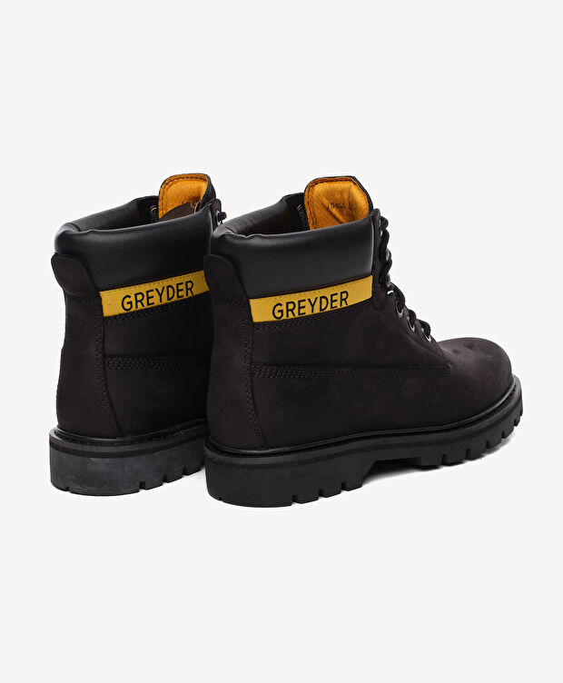 Kadın Siyah Hakiki Deri Bot - 4