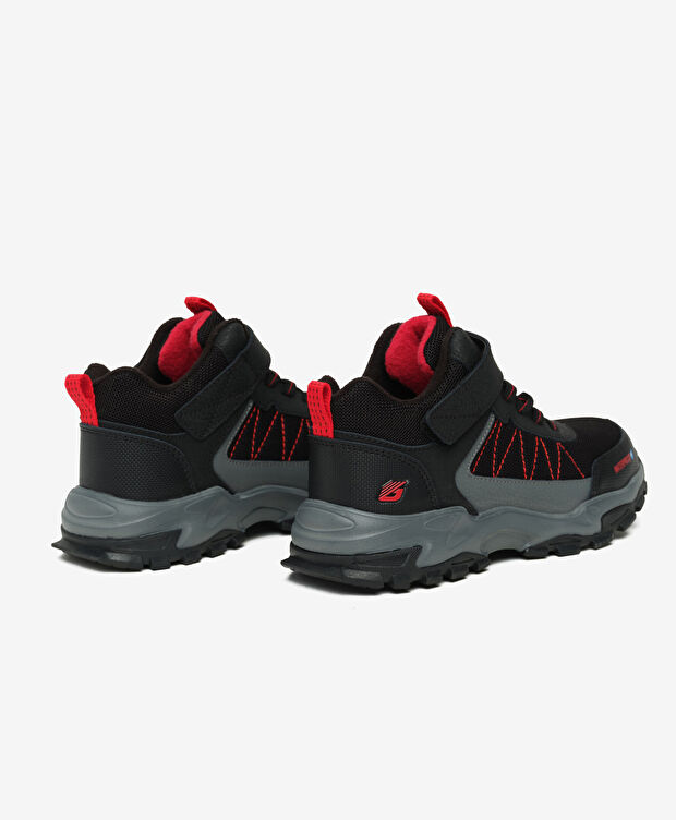 Çocuk Siyah Bordo Su Geçirmez Outdoor Bot - 5