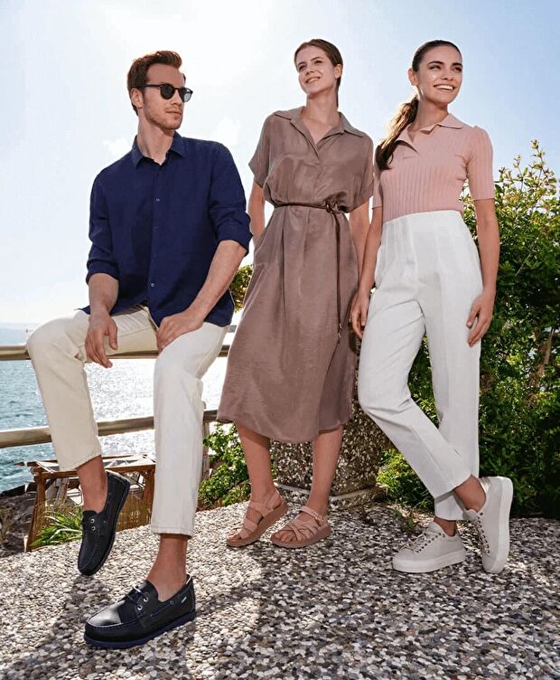 Erkek Lacivert Yeşil Hakiki Deri Marine Ayakkabı - 2