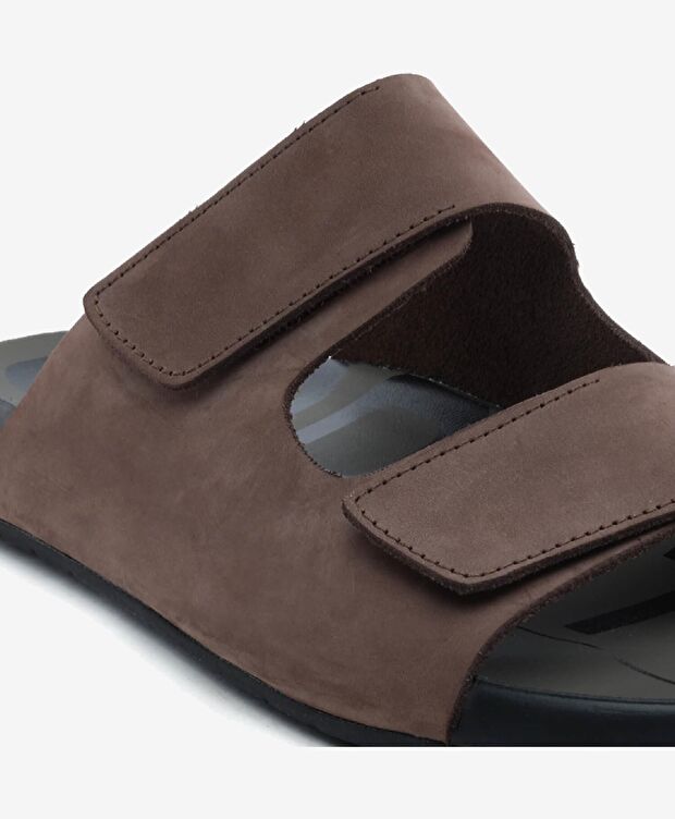 Erkek Kahverengi Hakiki Deri Terlik - 5