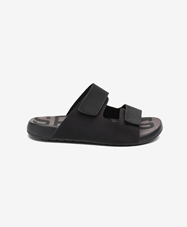 Erkek Siyah Hakiki Deri Terlik - 1