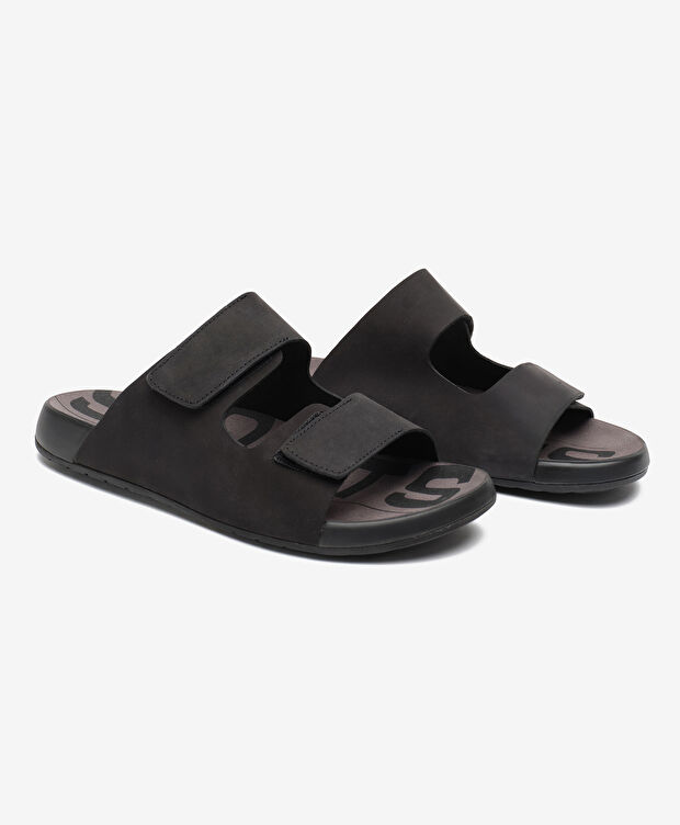 Erkek Siyah Hakiki Deri Terlik - 3