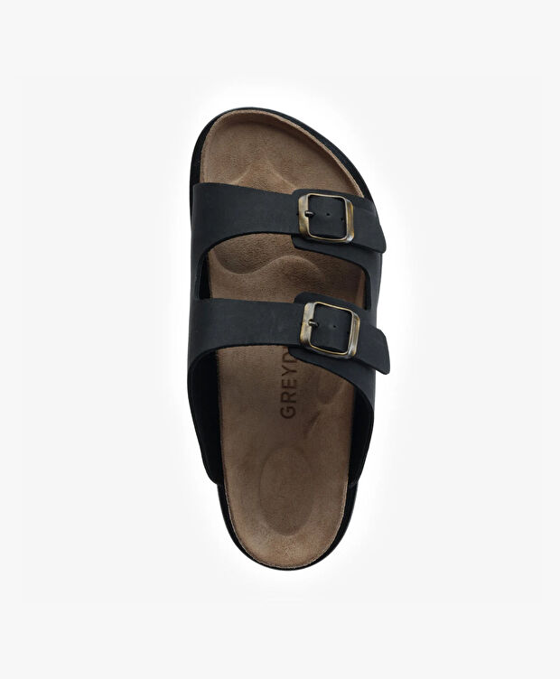 Erkek Siyah Hakiki Deri Terlilk - 4