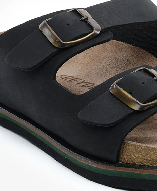 Erkek Siyah Hakiki Deri Terlilk - 5