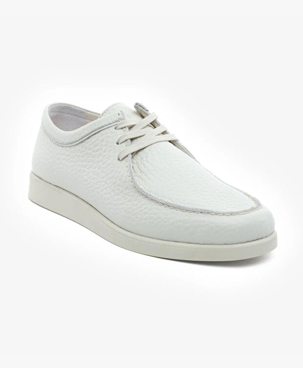 Erkek Kum Hakiki Deri Oxford Ayakkabı - 2