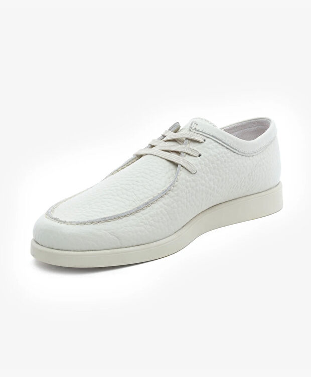 Erkek Kum Hakiki Deri Oxford Ayakkabı - 3