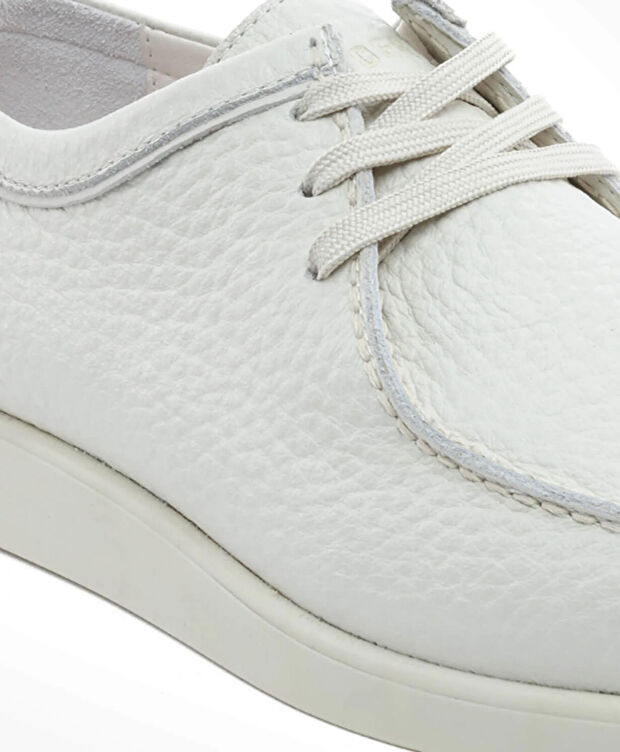 Erkek Kum Hakiki Deri Oxford Ayakkabı - 5