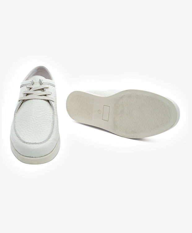 Erkek Kum Hakiki Deri Oxford Ayakkabı - 6