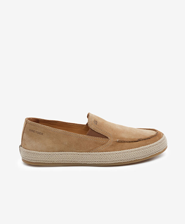 Erkek Tarçın Hakiki Deri Loafer Ayakkabı - 1