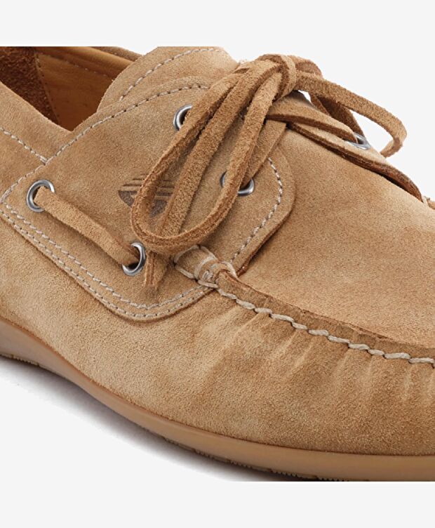 Erkek Tarçın Hakiki Deri Marine Ayakkabı - 5