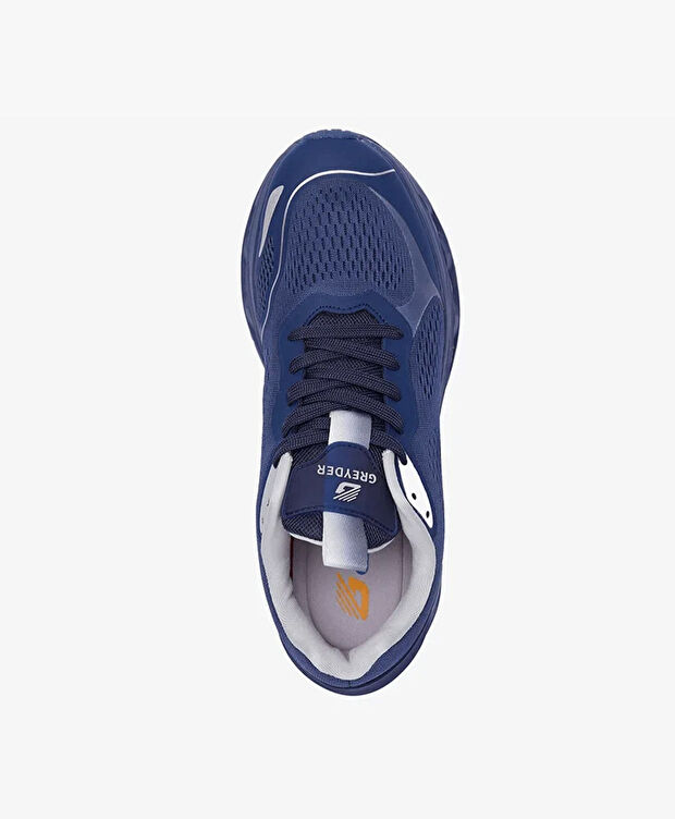 Erkek Lacivert Gri Spor Ayakkabı - 4