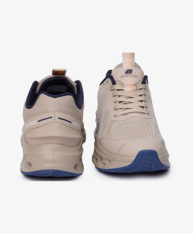 Erkek Bej Lacivert Spor Ayakkabı - 7