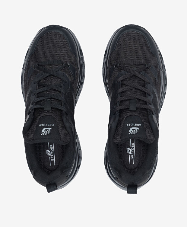 Erkek Siyah Spor Ayakkabı - 5