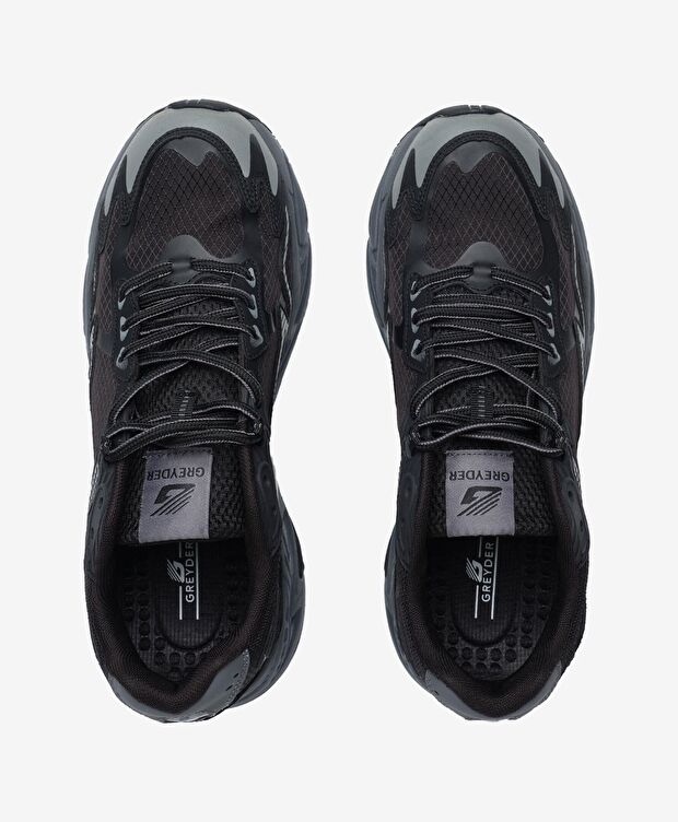 Siyah Spor Ayakkabı - 5