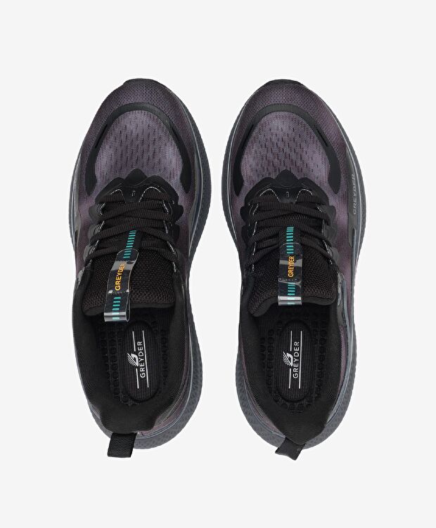 Siyah Spor Ayakkabı - 5