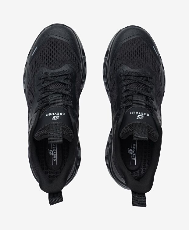 Erkek Siyah Spor Ayakkabı - 5