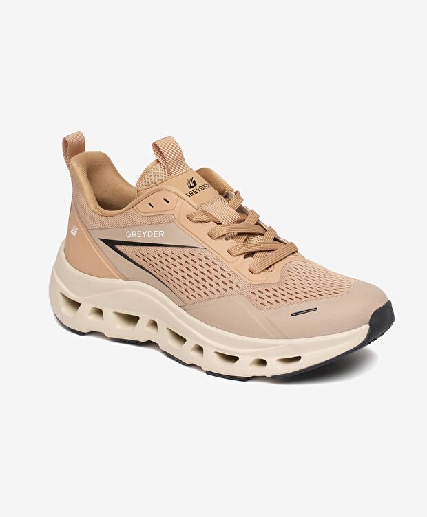 Erkek Koyu Bej Spor Ayakkabı - 2