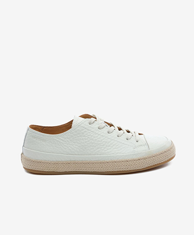 Erkek Kum Hakiki Deri Sneaker Ayakkabı - 1